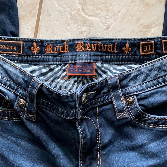 Rock Revival Blue Jeans Skinny - Picture 5 of 12